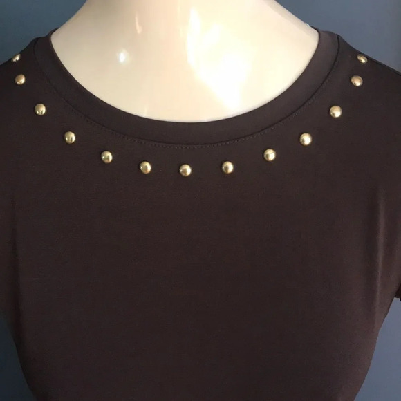 COPY - MICHAEL Michael Kors chocolate studded midi, NWT - Picture 4 of 7